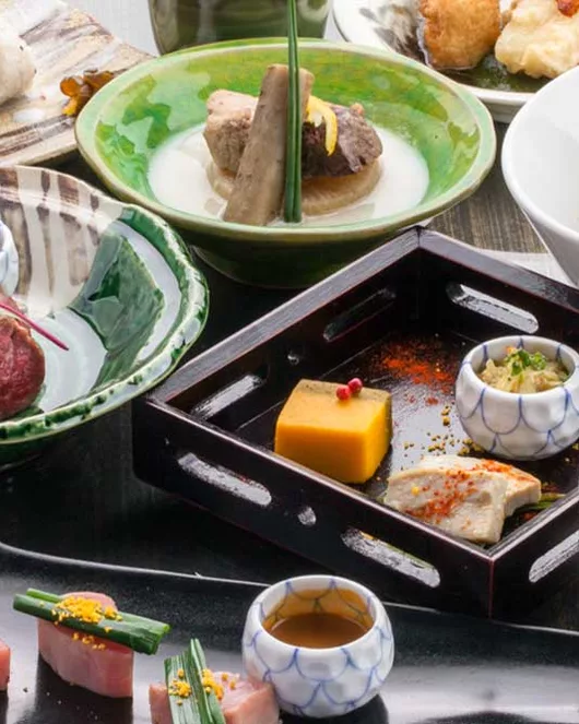Japanese Gourmet Dinner Course